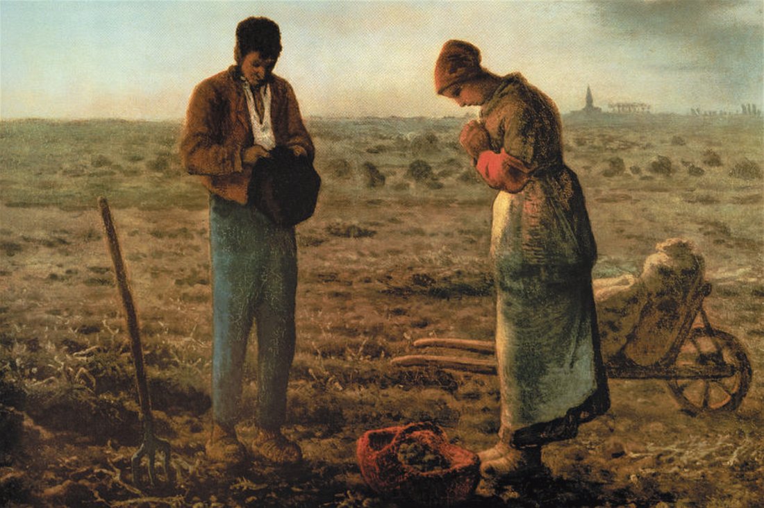 El Ángelus, Jean-François Millet