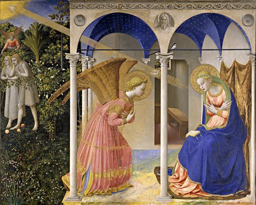 La Anunciación, Fra Angelico