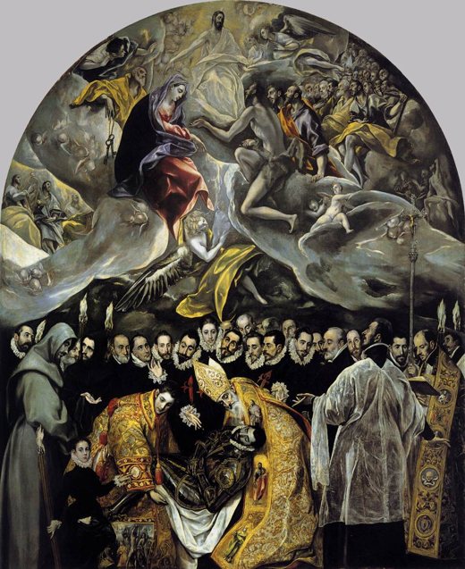 El entierro del señor de Orgaz, El Greco